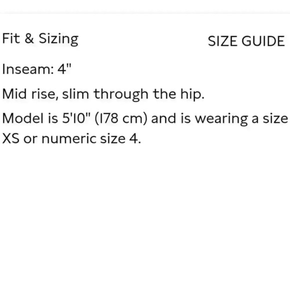 Banana Republic 4" Denim Short - Picture 2 of 7